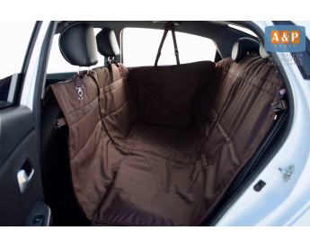 Автогамак Happy Dog Premium (Хэппи Дог Премиум). Цвет: коричневый.