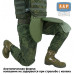 Напашник тактический "Трилистник". Арамид (кевлар). Класс защиты Бр 1. 